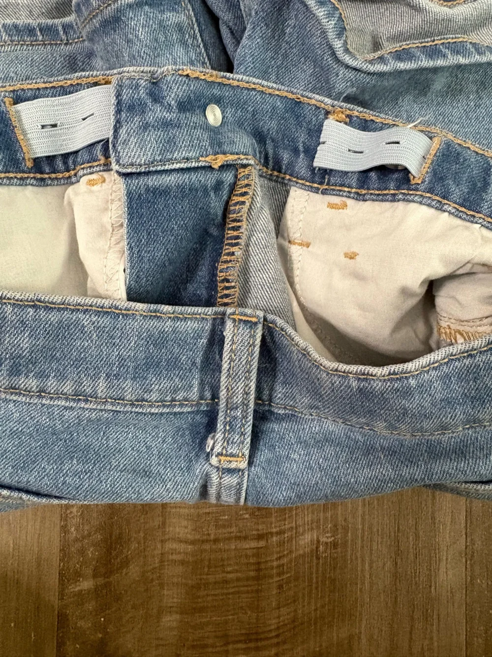 Old Navy Girls’ Light Blue Denim High-Rise Jean Shorts